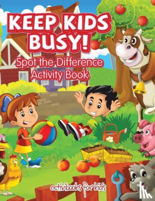 For Kids, Activibooks - Keep Kids Busy! Spot the Difference Activity Book