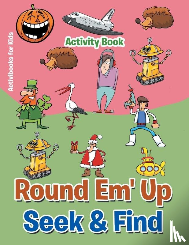 For Kids, Activibooks - Round 'Em Up Seek and Find Activity Book