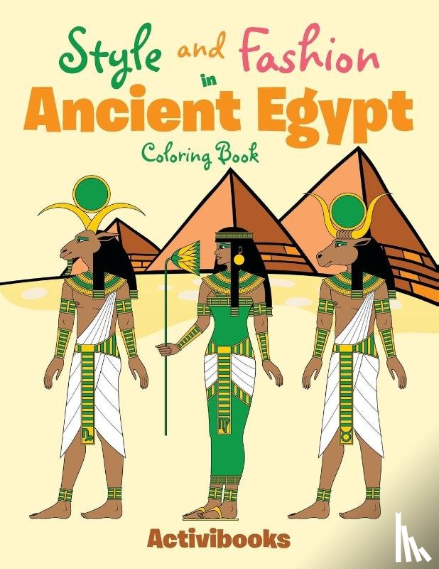 Activibooks - Style and Fashion in Ancient Egypt Coloring Book