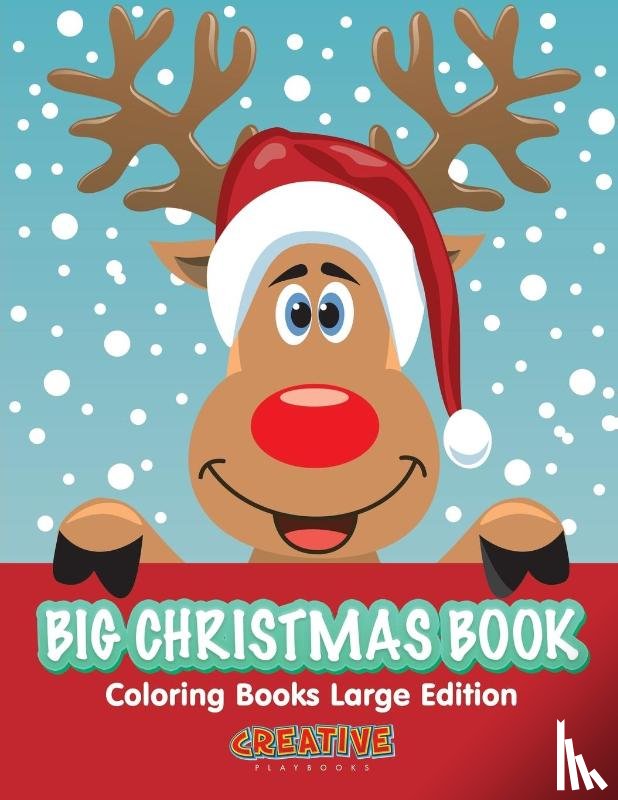 Creative Playbooks - Big Christmas Book Coloring Books Large Edition