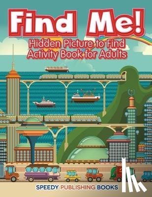 Jupiter Kids - Find Me! Hidden Picture to Find Activity Book for Adults