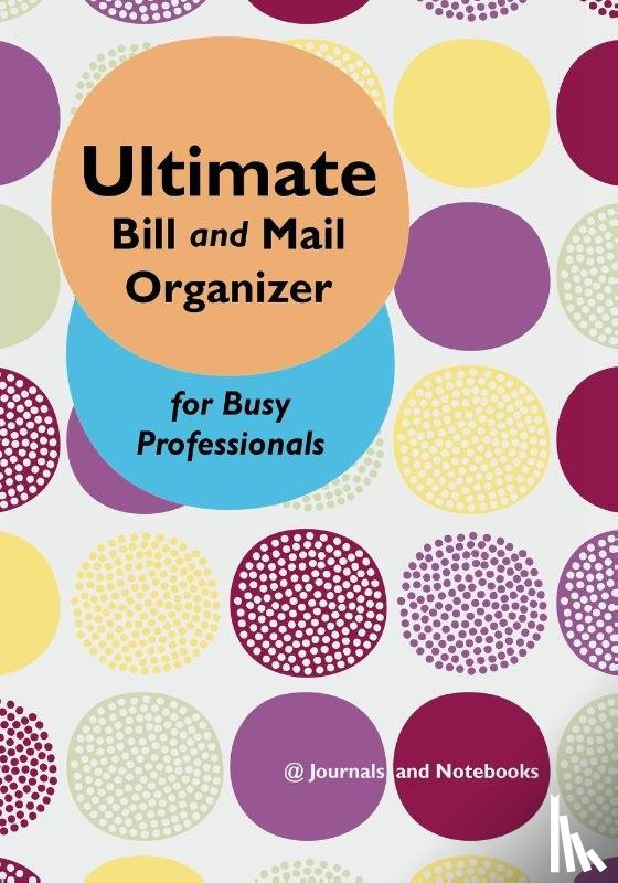 @journals Notebooks - Ultimate Bill and Mail Organizer for Busy Professionals
