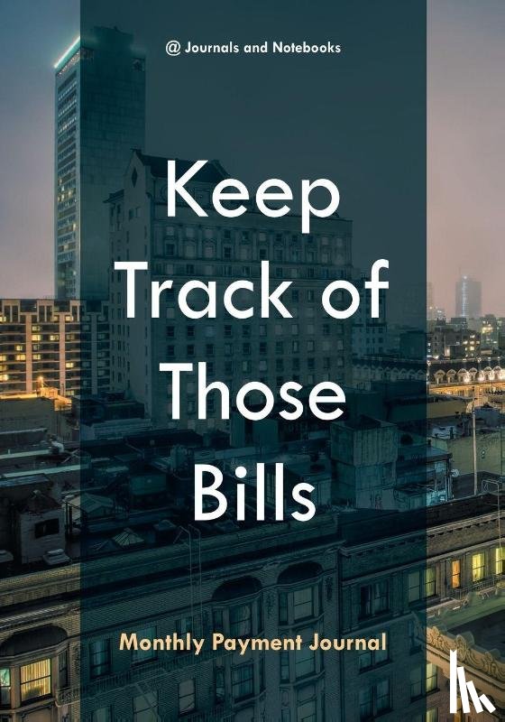 @journals Notebooks - Keep Track of Those Bills - Monthly Payment Journal