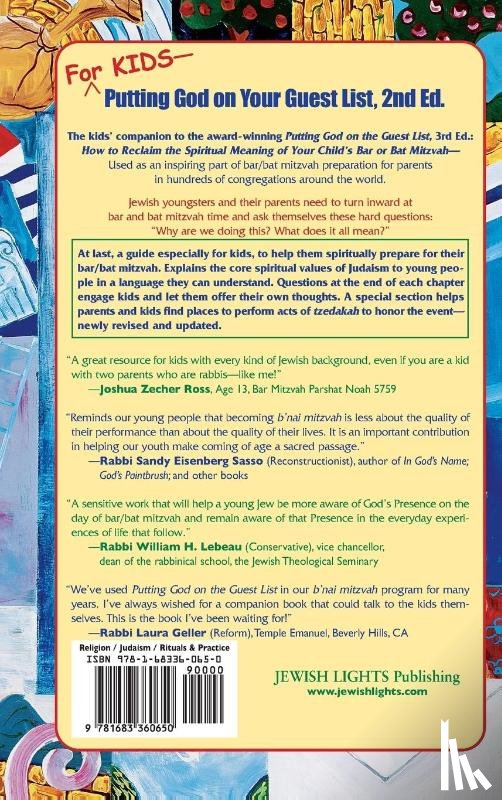 Salkin, Rabbi Jeffrey K. - For Kids—Putting God on Your Guest List (2nd Edition)