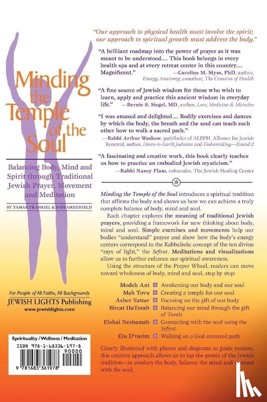 Frankiel, Tamar, Greenfield, Judy - Minding the Temple of the Soul