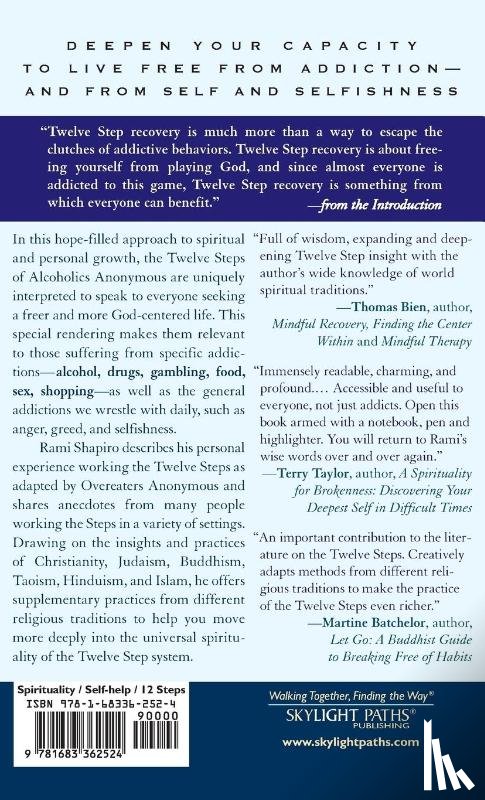 Shapiro, Rabbi Rami - Recovery—The Sacred Art