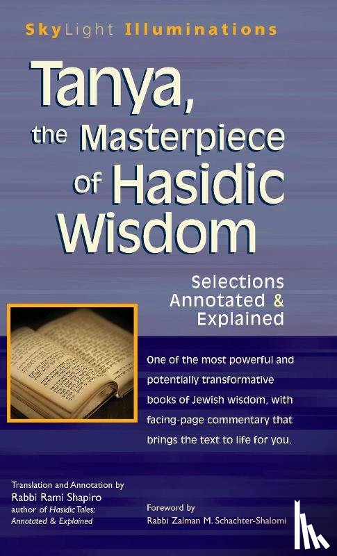 Shapiro, Rami - Tanya the Masterpiece of Hasidic Wisdom