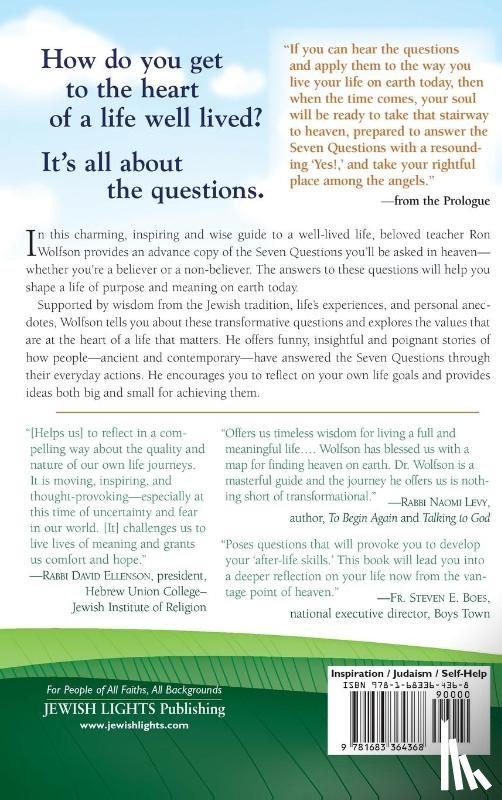 Wolfson, Dr. Ron - The Seven Questions You're Asked in Heaven