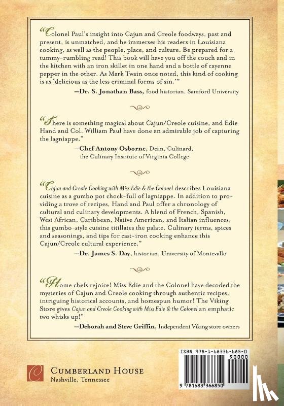 Hand, Edie, Paul, William G. - Cajun and Creole Cooking with Miss Edie and the Colonel