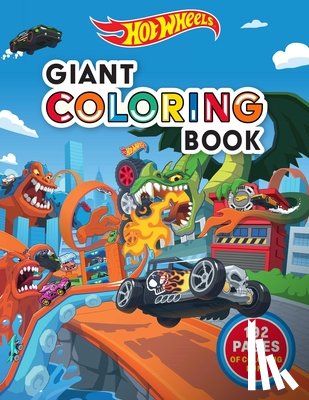Mattel - Hot Wheels: Giant Coloring Book
