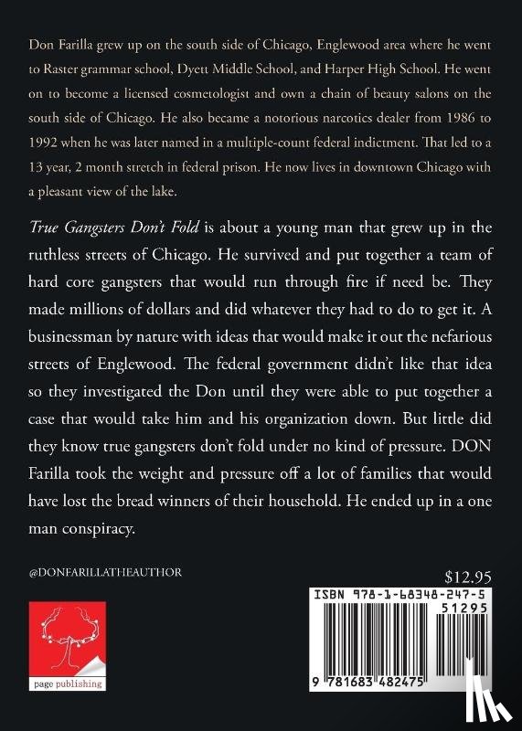 Farilla, Don - True Gangsters Don't Fold