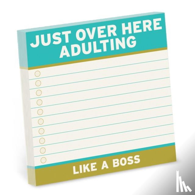 Knock Knock - Knock Knock Adulting Sticky Notes (4 x 4-inches)
