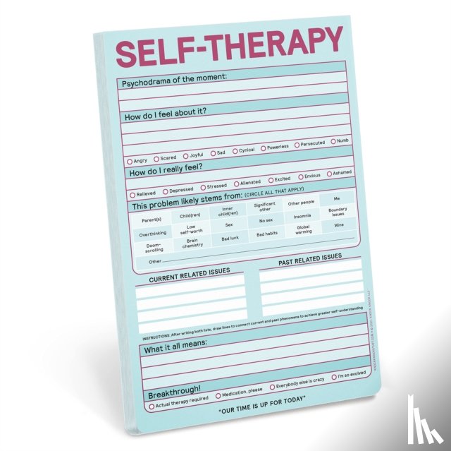  - Knock Knock Self-Therapy Pad (Pastel Version)