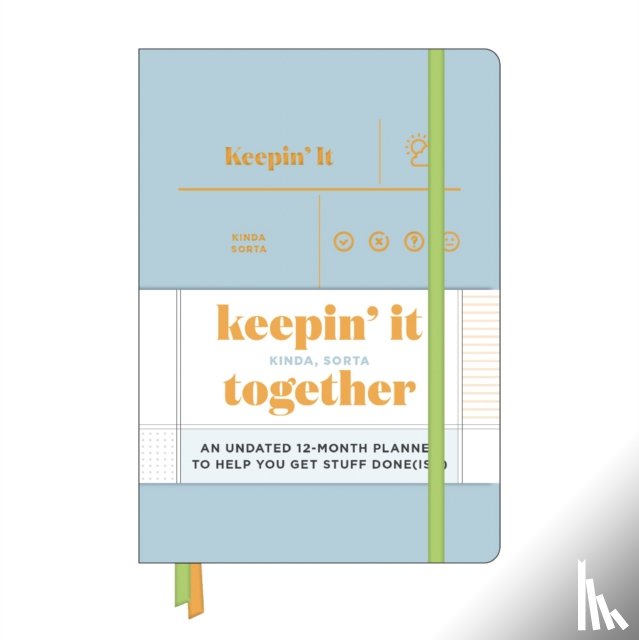 Knock Knock - Knock Knock Keepin’ It Kinda, Sorta Together Large Hardcover Planner