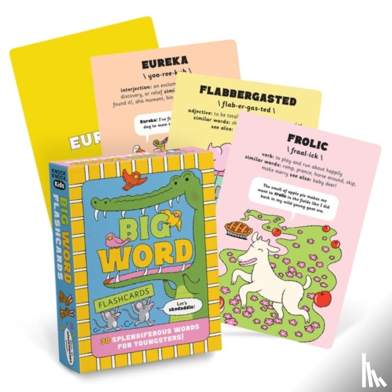 Knock Knock Kids - Knock Knock Kids Big Word Flashcards