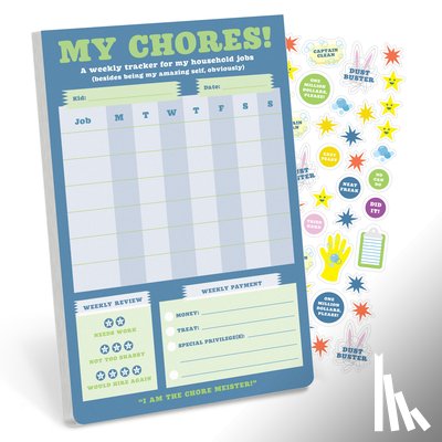 Knock Knock Kids - Knock Knock Kids Chore Chart Can-Do Pads