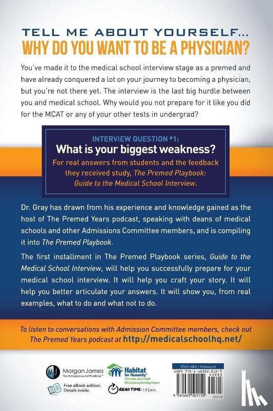 Gray, Ryan - The Premed Playbook Guide to the Medical School Interview