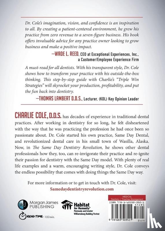 Cole, Charlie - The Same Day Dentistry Revolution