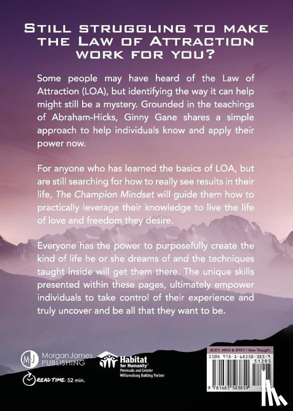 Gane, Ginny - The Champion Mindset