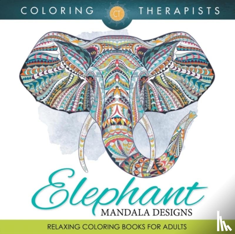 Coloring Therapist - Elephant Mandala Designs