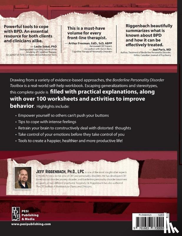 Riggenbach, Jeff - Borderline Personality Disorder Toolbox