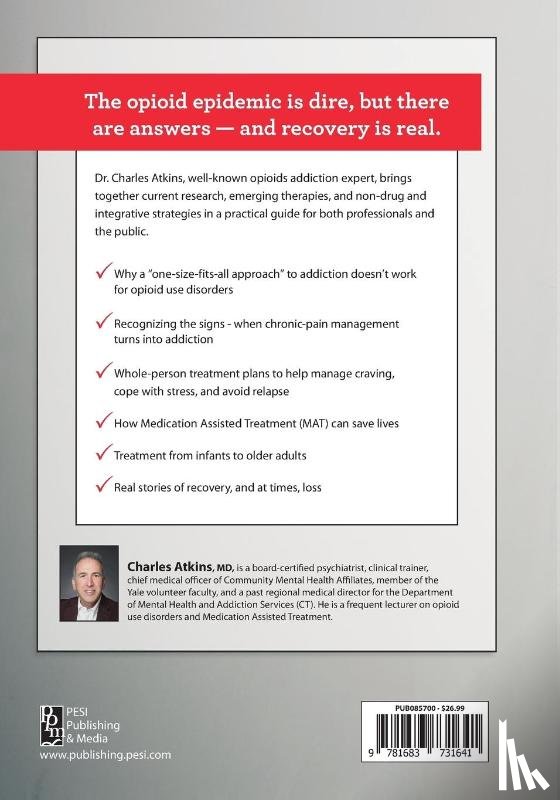 Charles Atkins, Atkins - Opioid Use Disorder