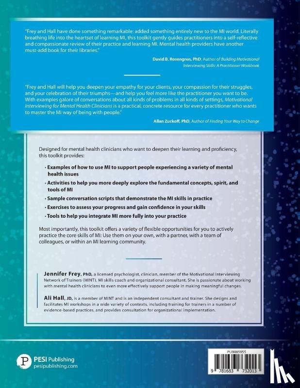 Jennifer, Frey, Hall, Ali - Motivational Interviewing for Mental Health Clinicians