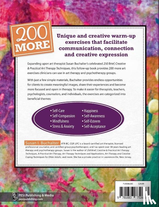 Susan Buchalter, Buchalter - 200 More Brief, Creative & Practical Art Therapy Techniques
