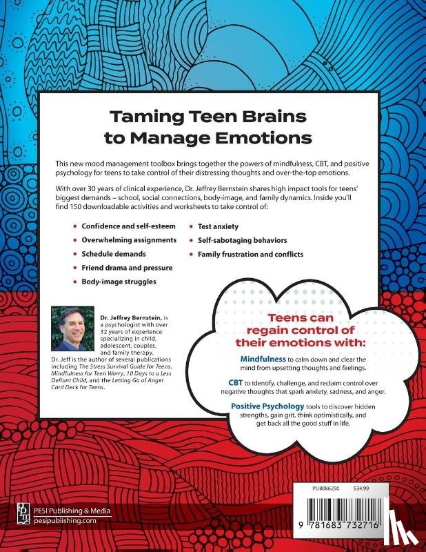 Jeffrey Bernstein, Bernstein - Anxiety, Depression & Anger Toolbox for Teens