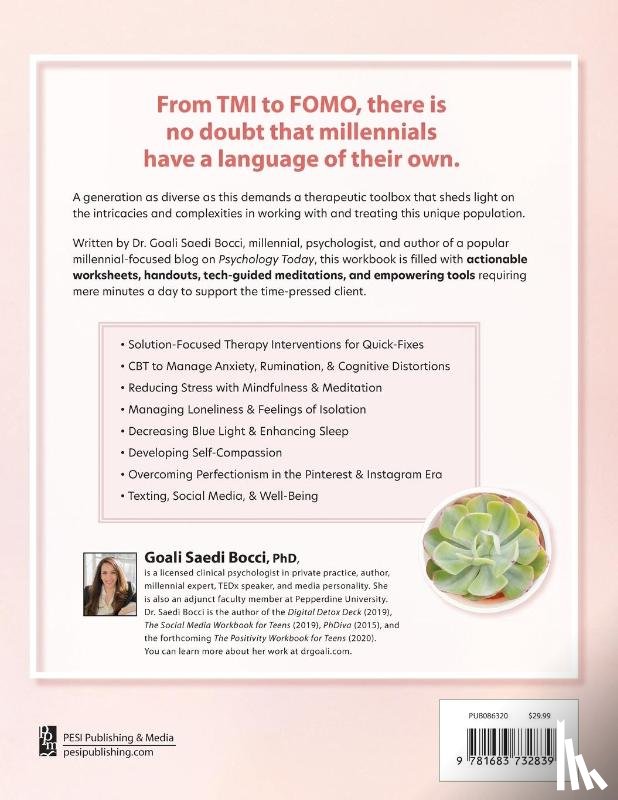 Bocci, Goali Saedi - The Millennial Mental Health Toolbox