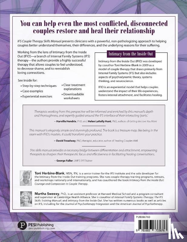 Herbine-Blank, Toni, Sweezy, Martha - Internal Family Systems Couple Therapy Skills Manual