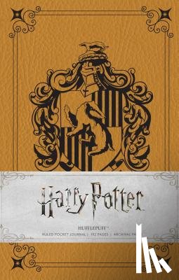 Insight Editions - Harry Potter: Hufflepuff Ruled Pocket Journal