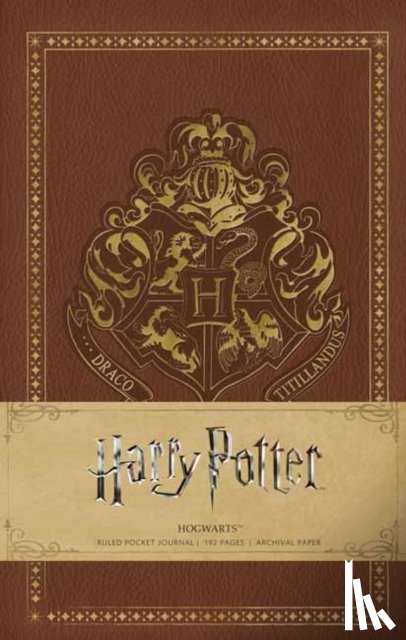 Insight Editions - Harry Potter Hogwarts Hardcover Ruled Journal