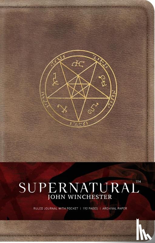 Insight Editions - Supernatural: John Winchester Hardcover Ruled Journal