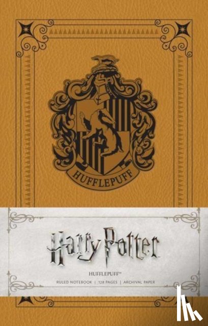 Insight Editions - Harry Potter: Hufflepuff Ruled Notebook