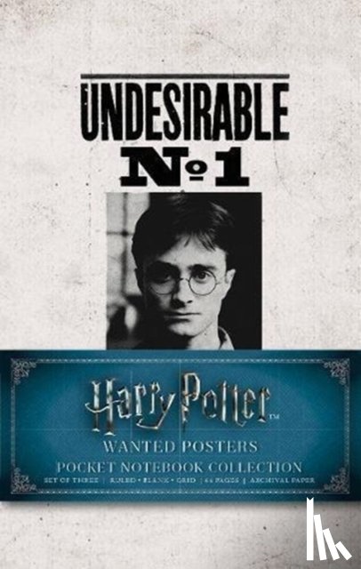 Insight Editions - Harry Potter: Wanted Posters Pocket Journal Collection
