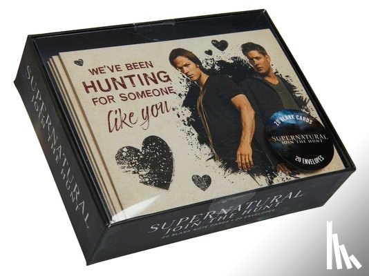 Insight Editions - Supernatural Valentine's Day Blank Boxed Note Cards