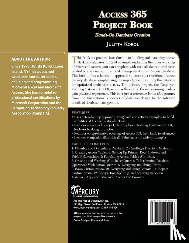 Korol, Julitta - Access Project Book