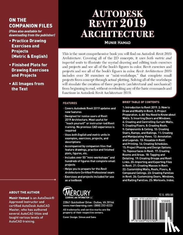 Hamad, Munir - Autodesk Revit 2019 Architecture