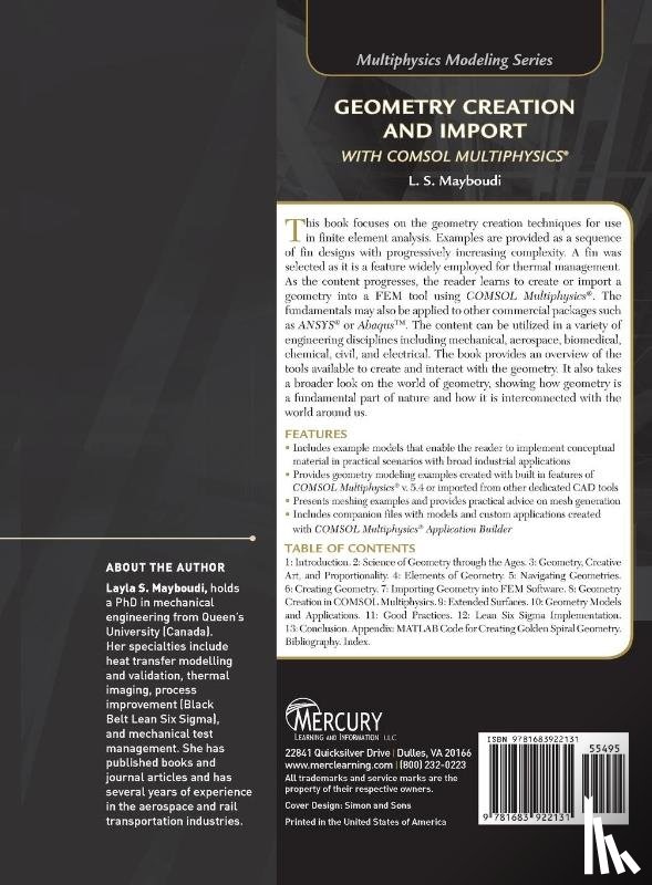 Mayboudi, Layla S. - Geometry Creation and Import With COMSOL Multiphysics