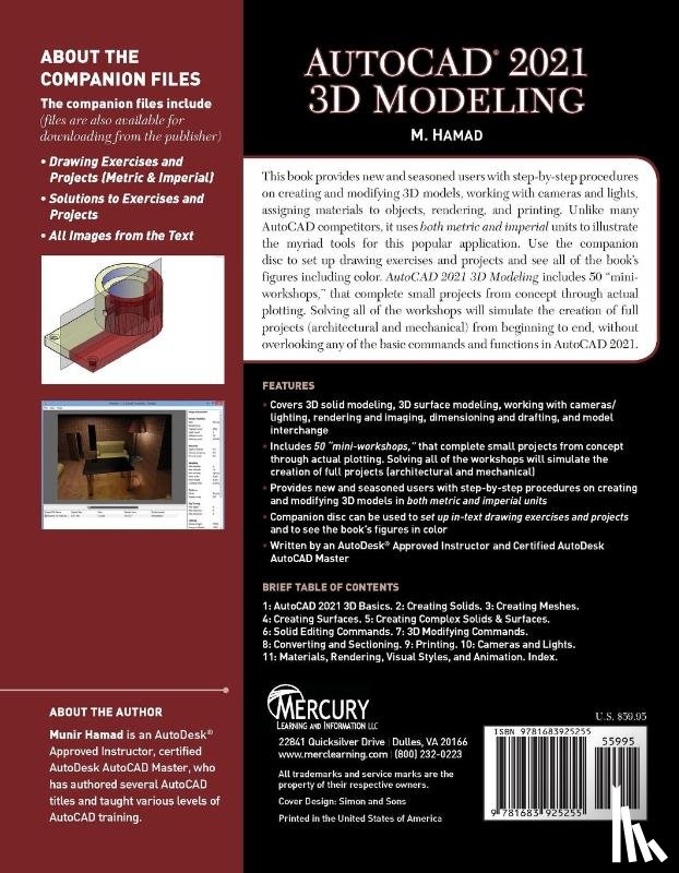 Hamad, Munir - AutoCAD 2021 3D Modelling