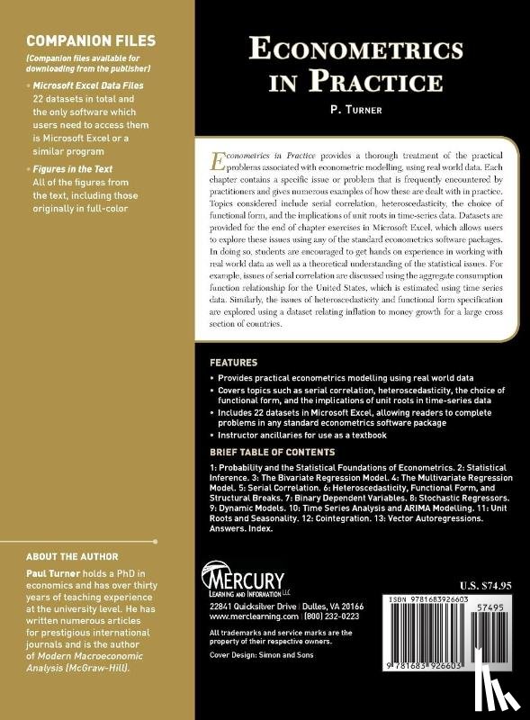 Turner, Paul - Econometrics in Practice