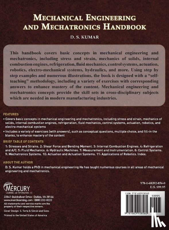 Kumar, D. - Mechanical Engineering and Mechatronics Handbook