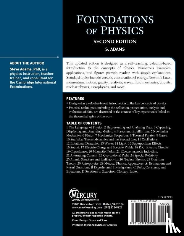 Adams, Steve - Foundations of Physics