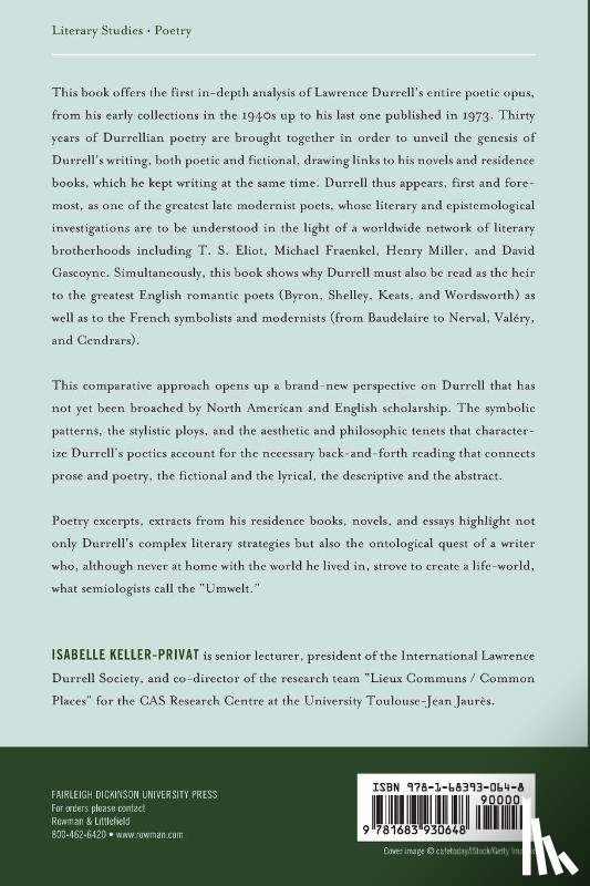 Keller-Privat, Isabelle - Lawrence Durrell’s Poetry