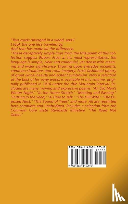 Frost, Robert - The Road Not Taken and Other Poems