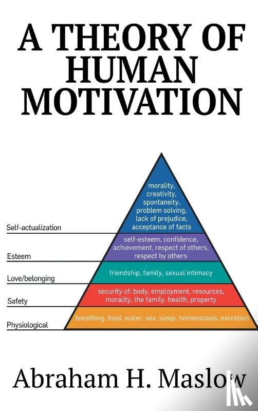 Maslow, Abraham H - A Theory of Human Motivation