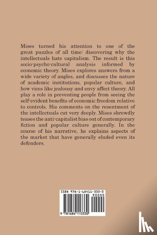 Mises, Ludwig Von - The Anti-Capitalistic Mentality