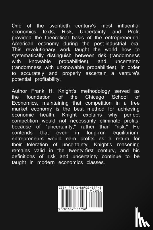 Knight, Frank H - Risk, Uncertainty, and Profit
