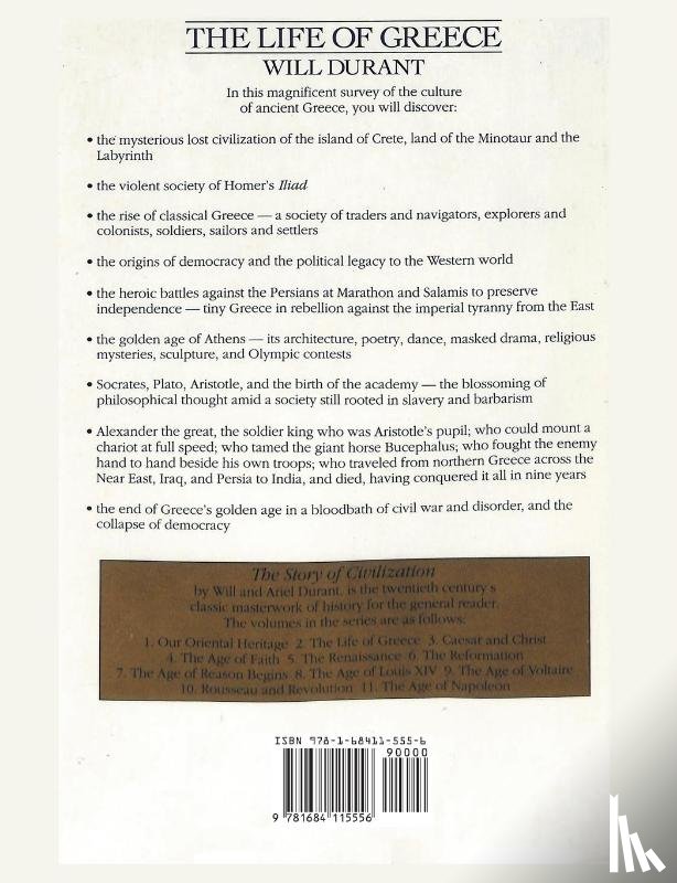 Durant, Will - The Life of Greece